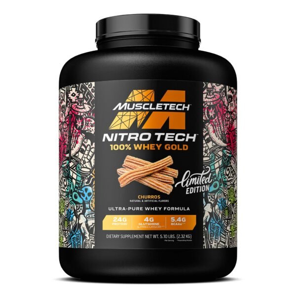 MuscleTech Nitro-Tech 100% Whey Gold Churros 5.10lb