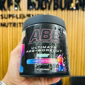 Applied Nutrition ABE All Black Everything Ultimate Pre-Workout Candy Ice Blast 30 Servings