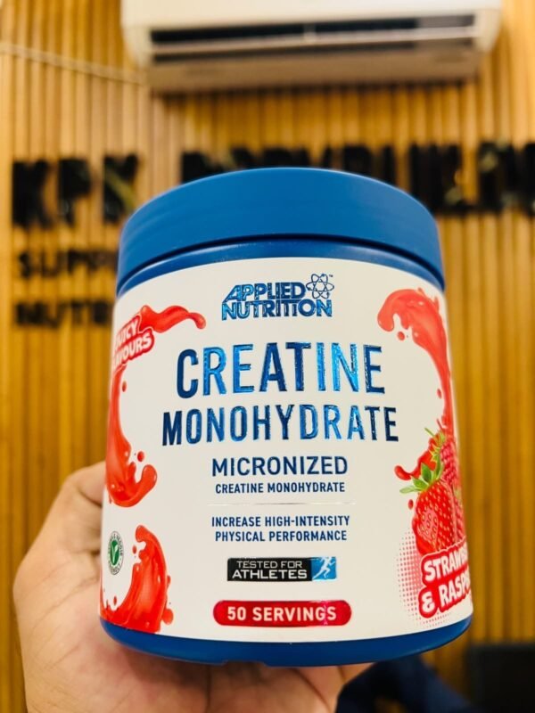 Applied Nutrition Creatine Monohydrate Micronized Strawberry and Raspberry 50 Servings