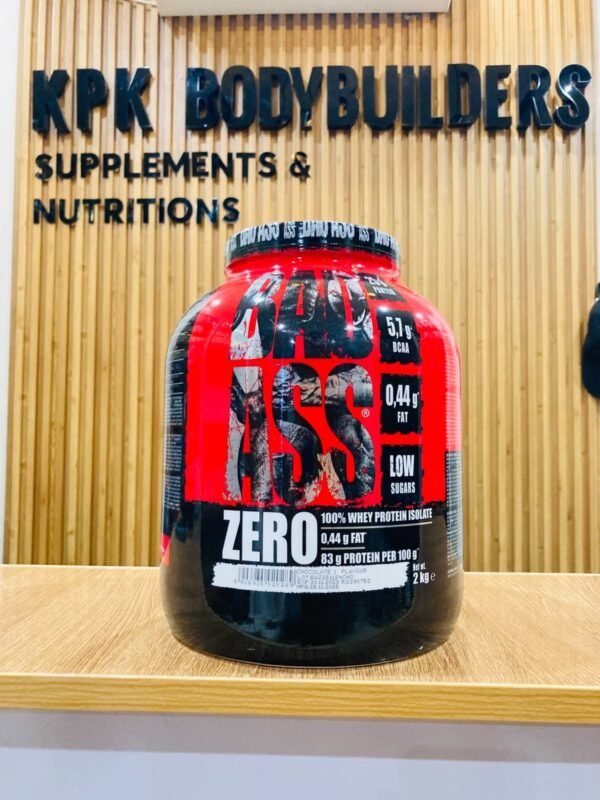 BAD ASS ZERO 100% Whey Protein Isolate Chocolate 2kg