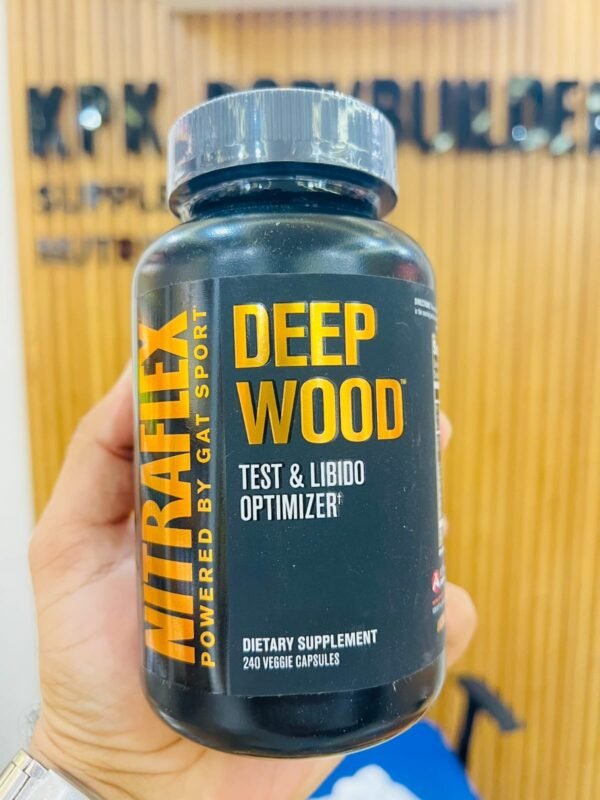 Nitraflex Deep Wood Test & Libido Optimizer 240 Veggie Capsules