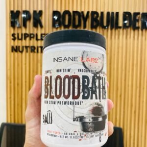Insane Labz BloodBath SAW Non-Stim Pre Workout Fruit Punch 314g