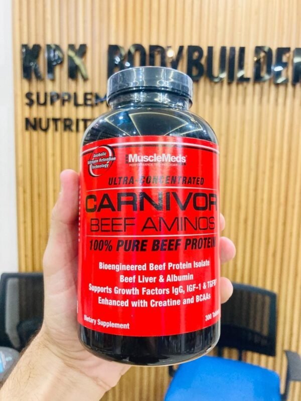 MuscleMeds Carnivor Beef Aminos 300 Tablets