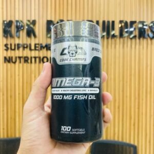 Muscle Rulz Omega-3 Fish Oil Softgels 1000mg 100 Softgels