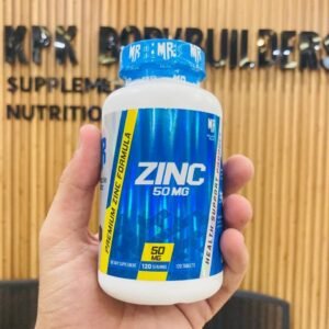 Muscle Rulz Zinc 50mg Health Support Premium Formula 120 Tablets