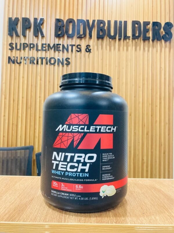 MuscleTech Nitro-Tech Whey Protein Milk Chocolate 4lb
