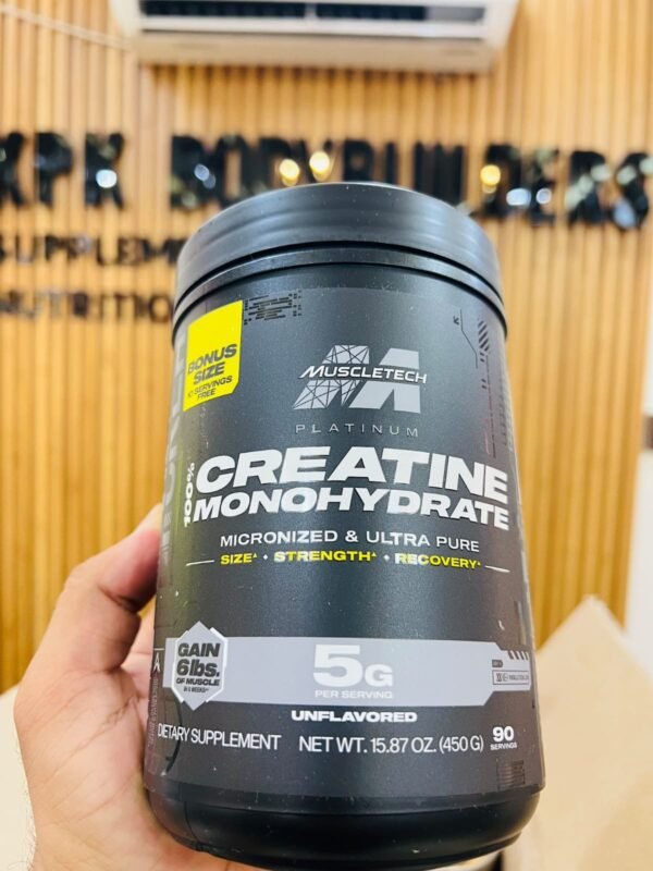 MuscleTech Platinum 100% Creatine Monohydrate 450g