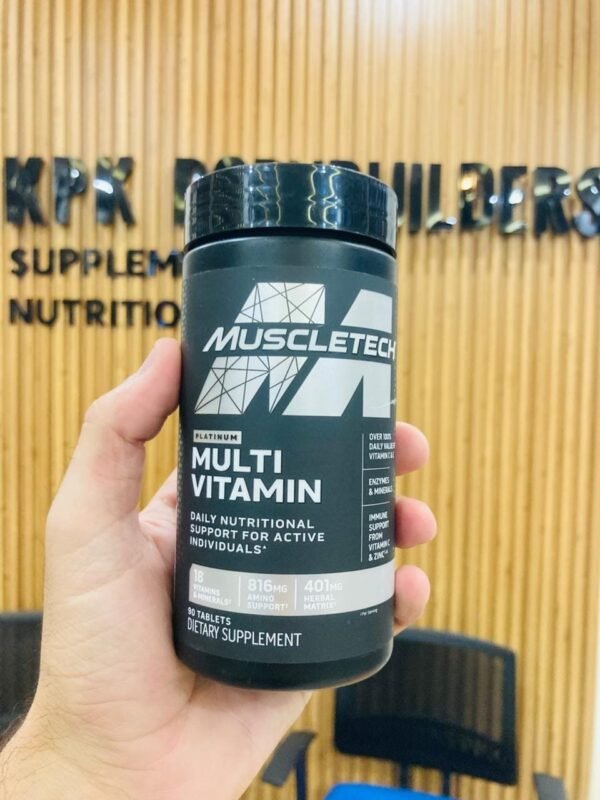 MuscleTech Platinum Multi Vitamin Daily Nutritional Support 90 Tablets