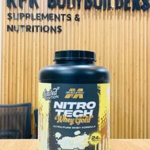 MuscleTech Nitro-Tech Whey Gold Banana Cream 5lb Limited Edition