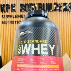 Optimum Nutrition Gold Standard 100% Whey Strawberry Banana 5lb