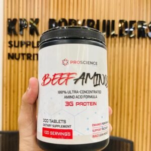 ProScience Nutra Beef Aminos 100% Ultra-Concentrated Amino Acid Formula 3g Protein 300 Tablets