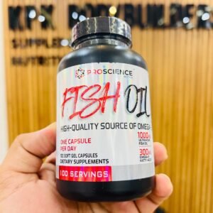 ProScience Nutra Fish Oil 1000mg Omega-3 100 Softgel Capsules
