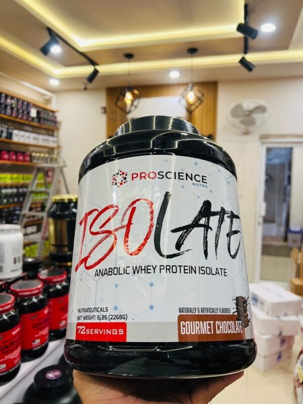 ProScience Nutra Isolate Anabolic Whey Protein Isolate Gourmet Chocolate 5lbs