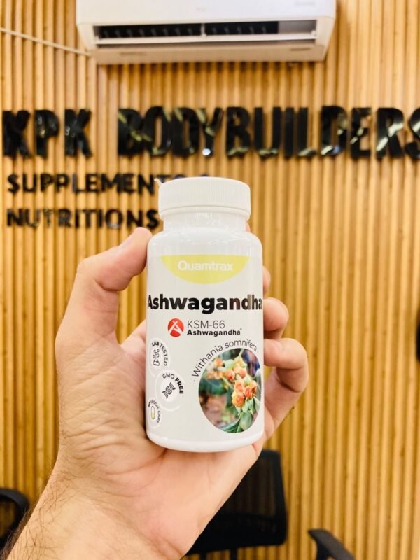 Quamtrax Ashwagandha KSM-66 60 Vcaps