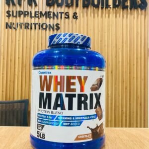 Quamtrax Whey Matrix Protein Blend Chocolate 5lb