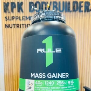 Rule 1 R1 Mass Gainer Vanilla Creme 5.73lb
