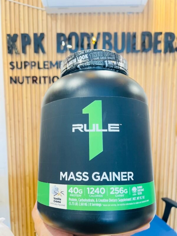 Rule 1 R1 Mass Gainer Vanilla Creme 5.73lb