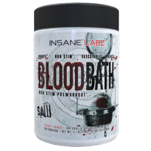 Insane Labz BloodBath SAW Non-Stim Pre Workout Fruit Punch 314g